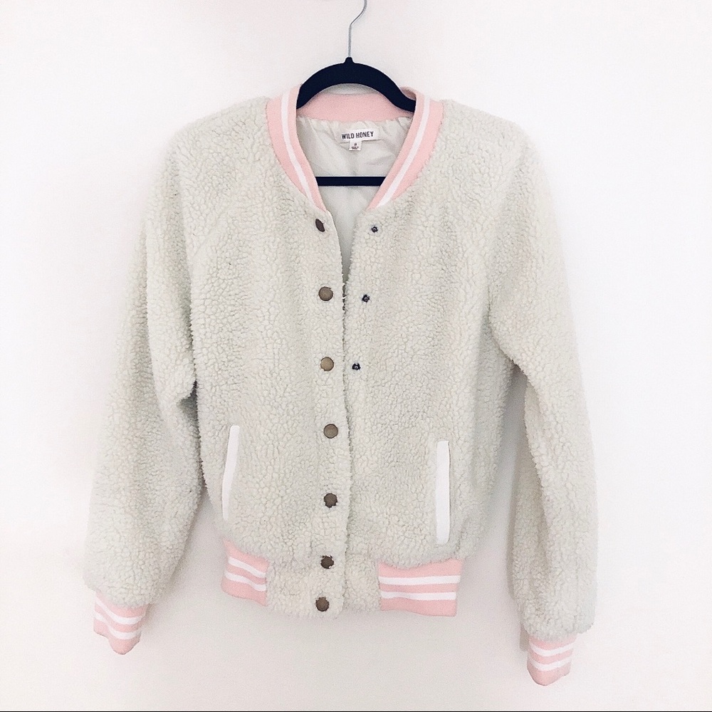 Teddy Bear Bomber Jacket